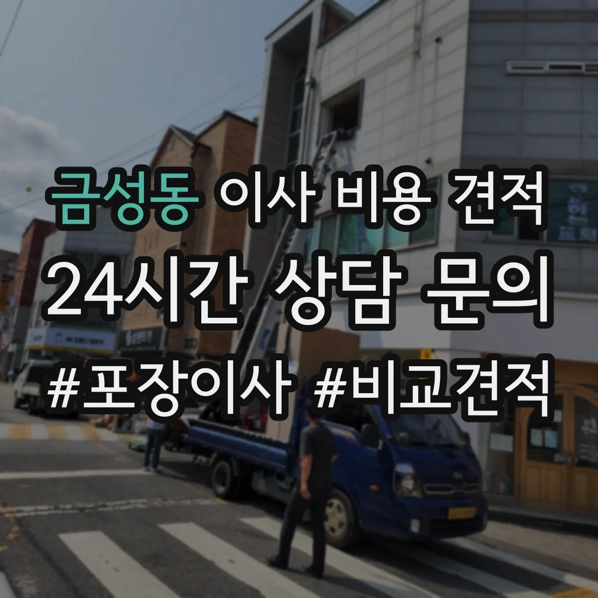 금성동 이사 비용 견적