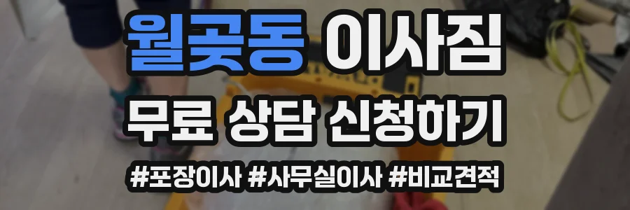 월곶동 이사짐
