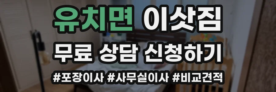 유치면 이삿짐