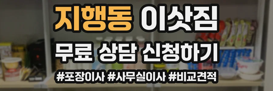 지행동 이삿짐
