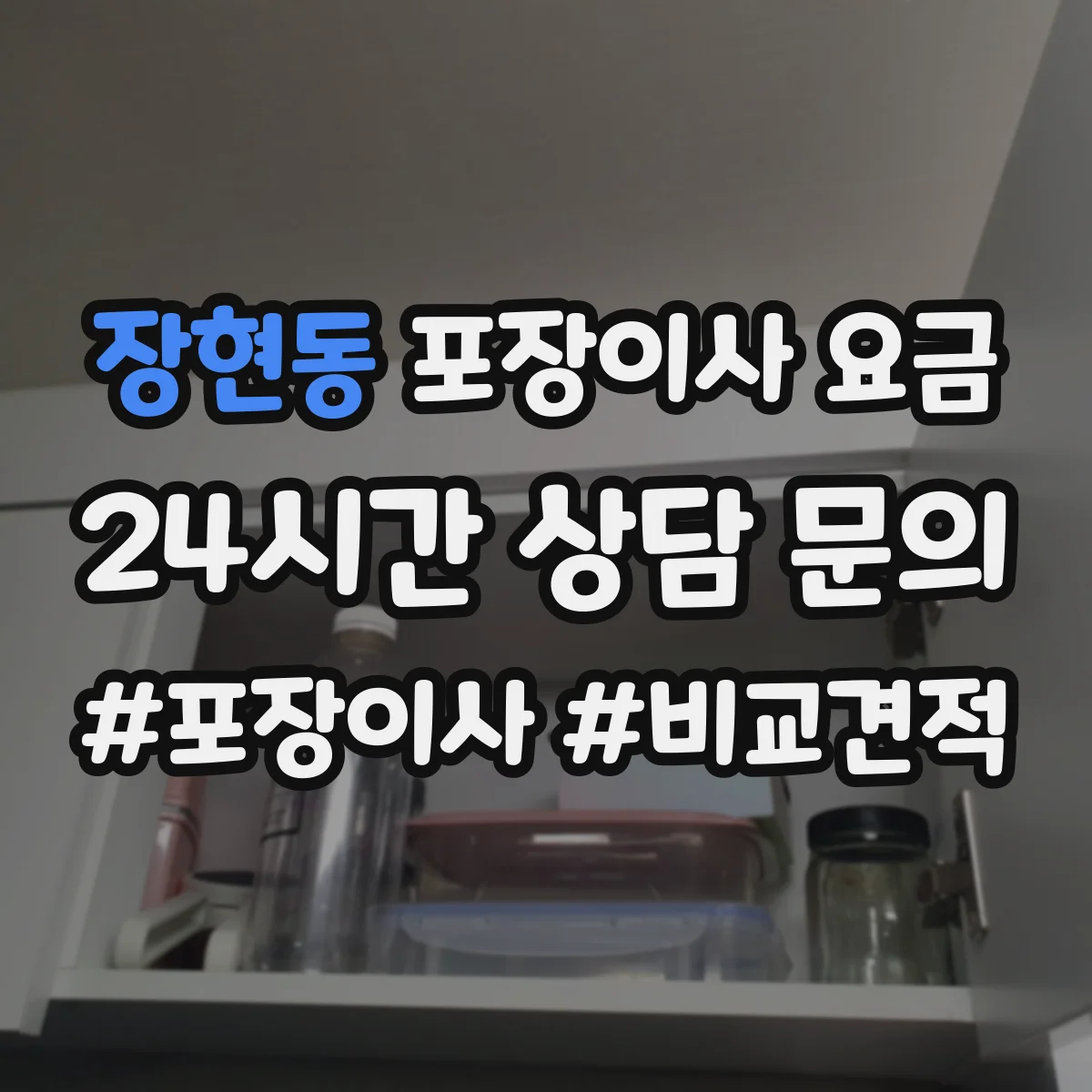 장현동 포장이사 요금