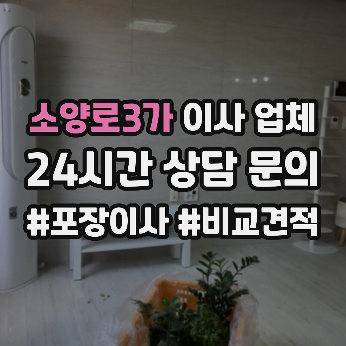 소양로3가 이사 업체