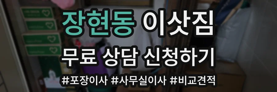 장현동 이삿짐