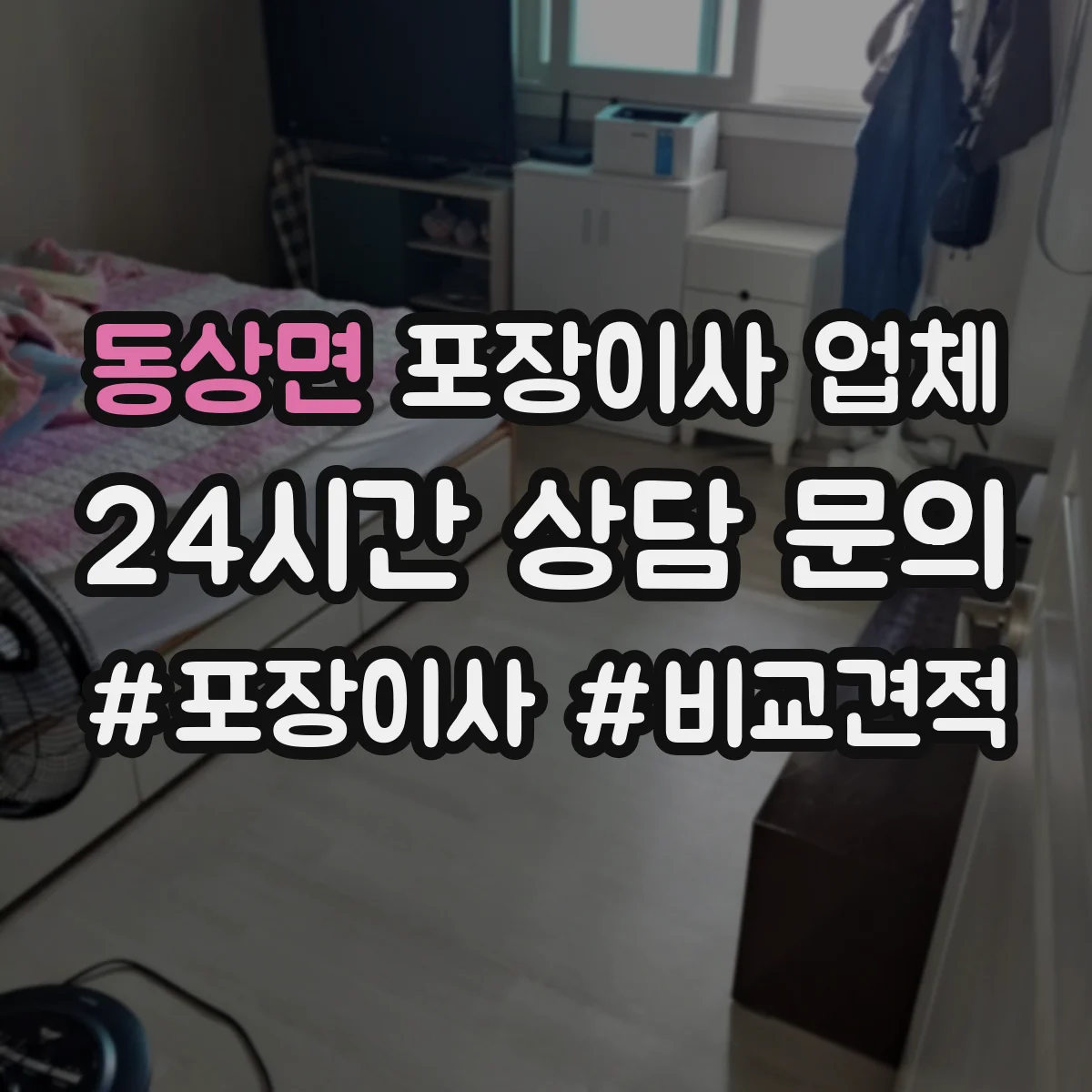 동상면 포장이사 업체