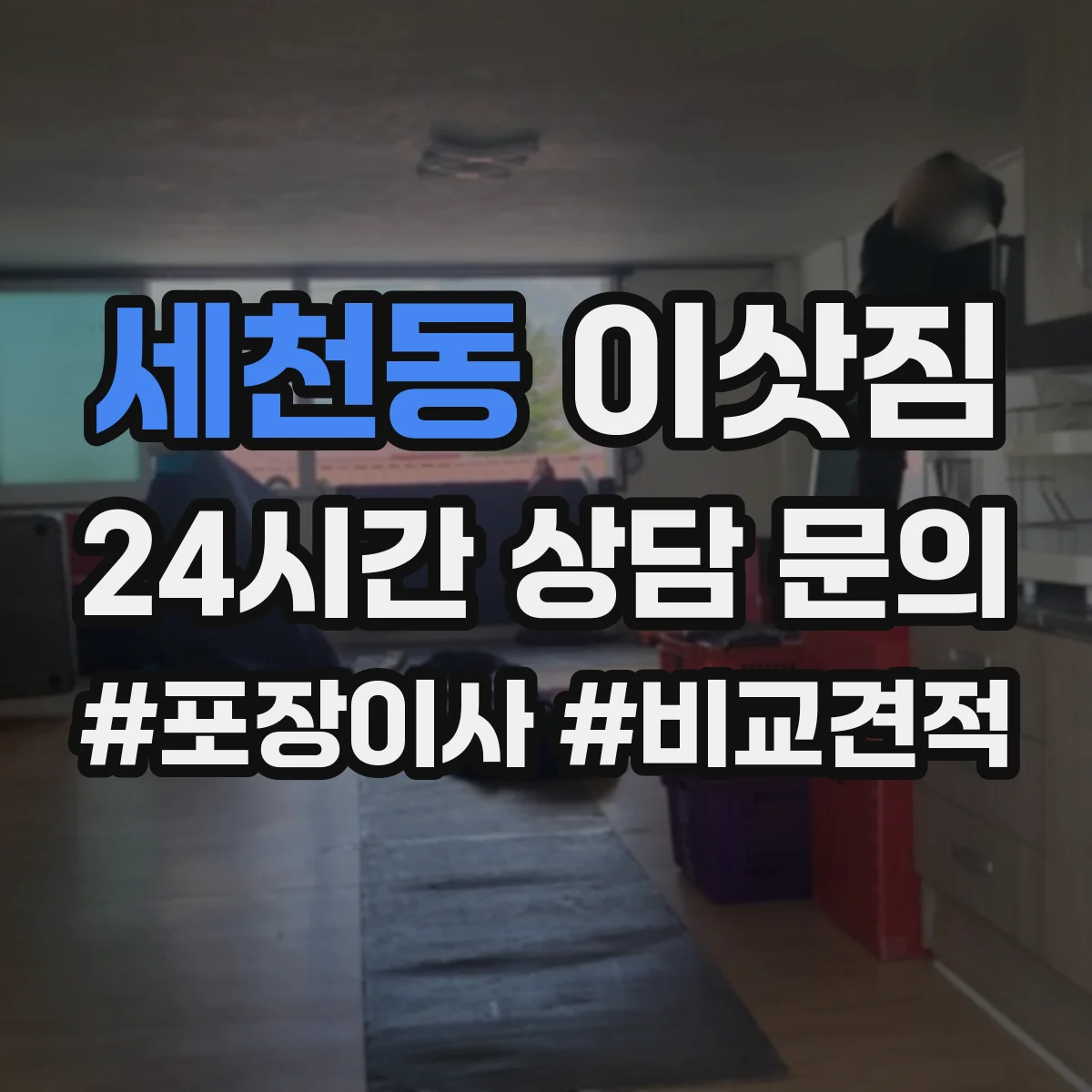 세천동 이삿짐