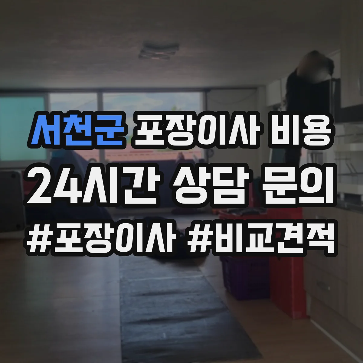 서천군 포장이사 비용