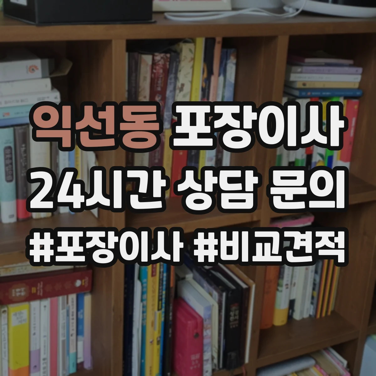 익선동 포장이사