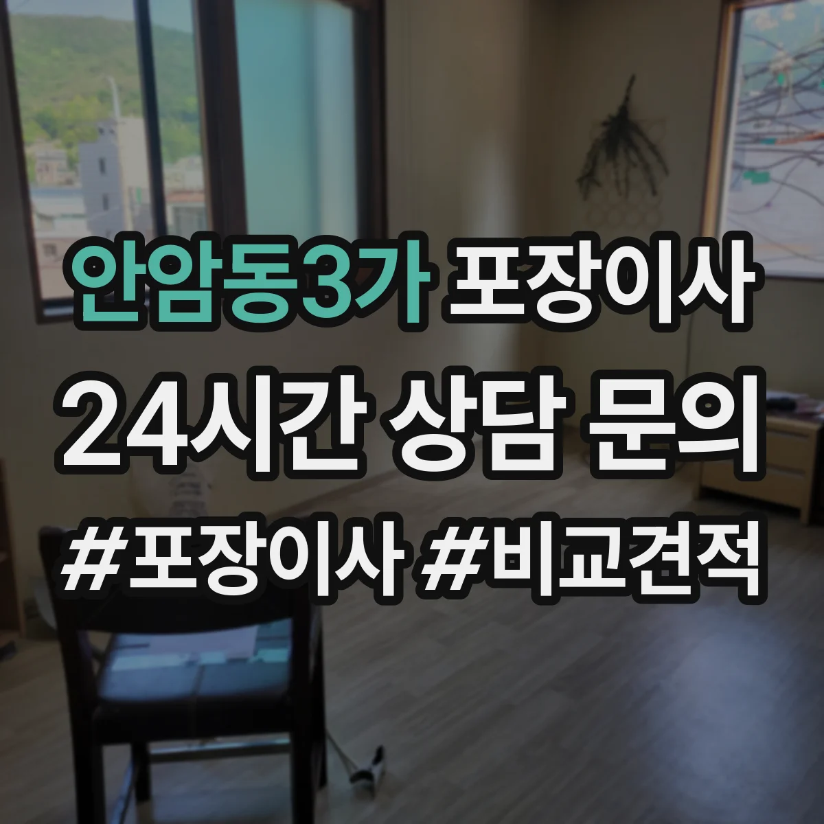 안암동3가 포장이사