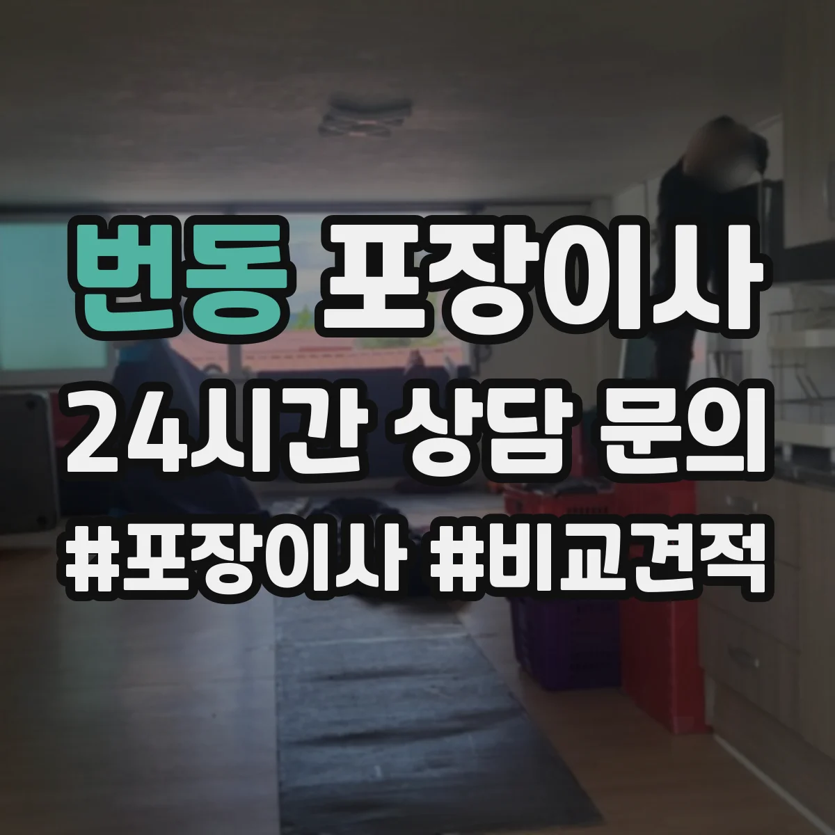 번동 포장이사