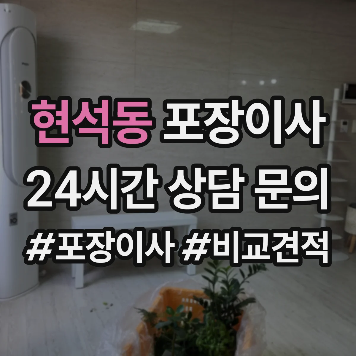 현석동 포장이사