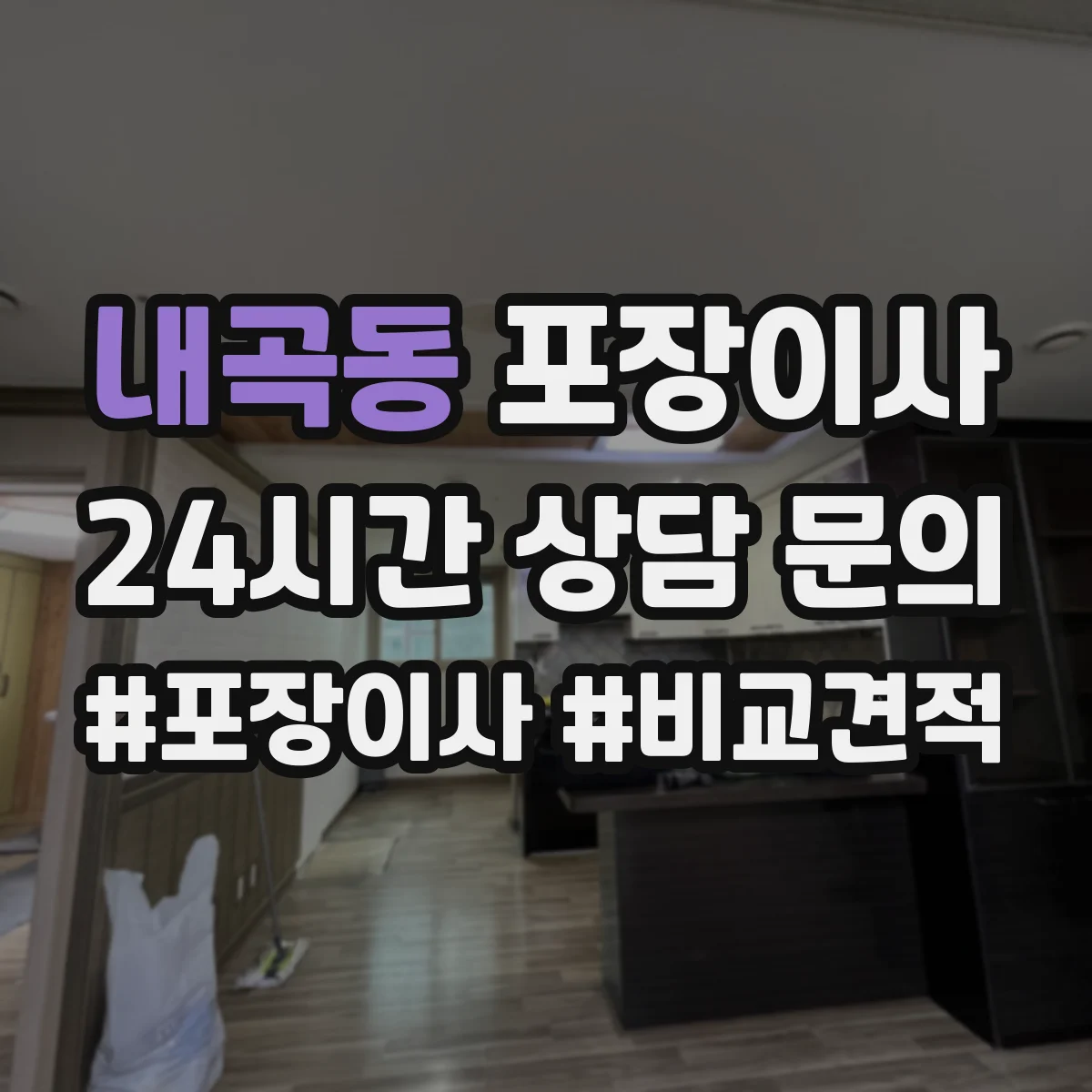 내곡동 포장이사