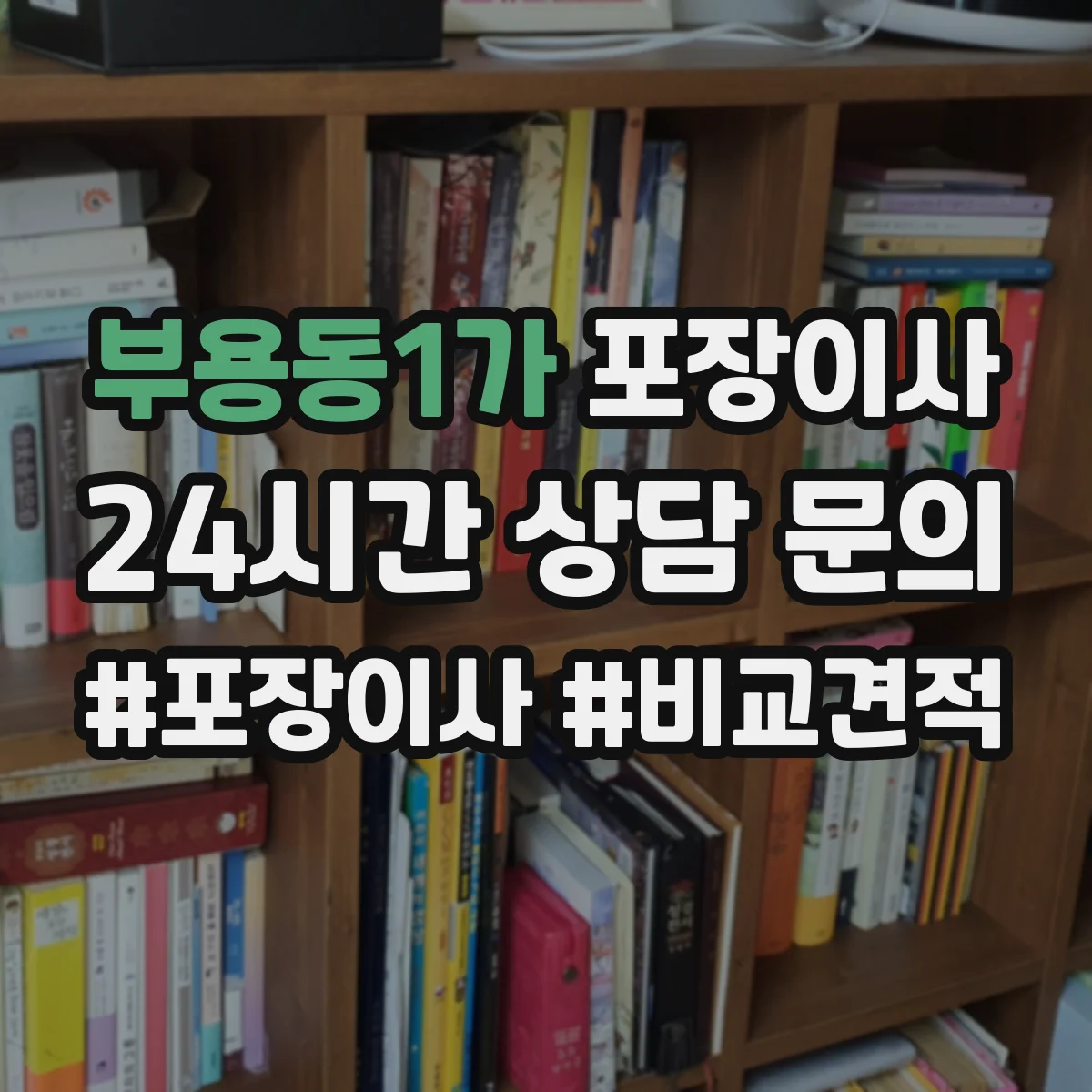 부용동1가 포장이사