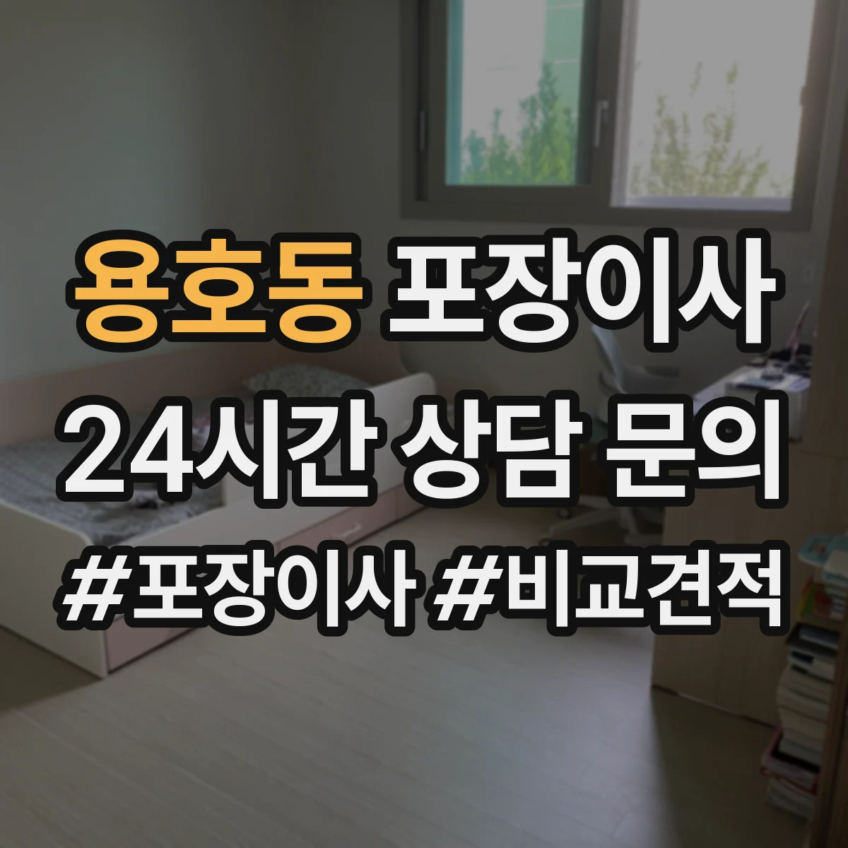 용호동 포장이사