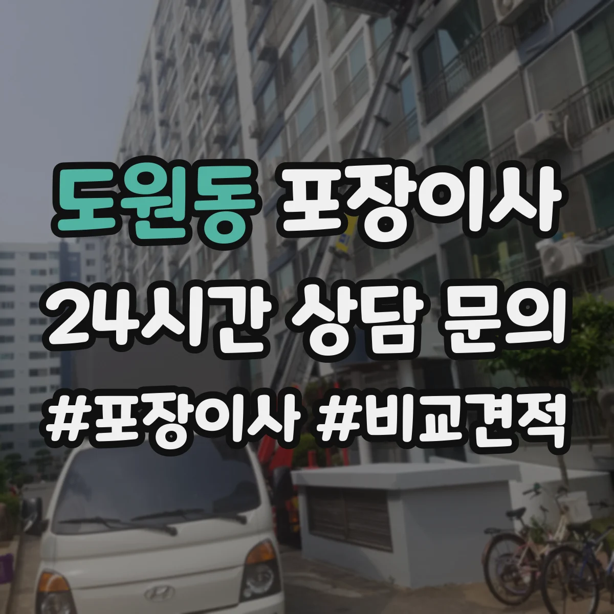 도원동 포장이사