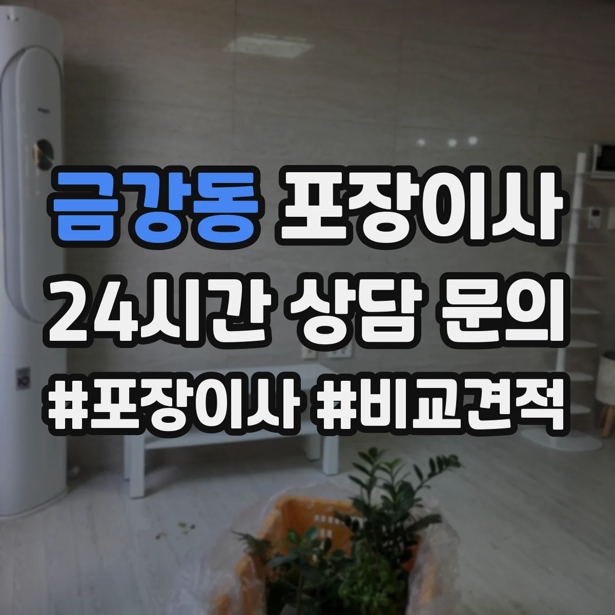 금강동 포장이사