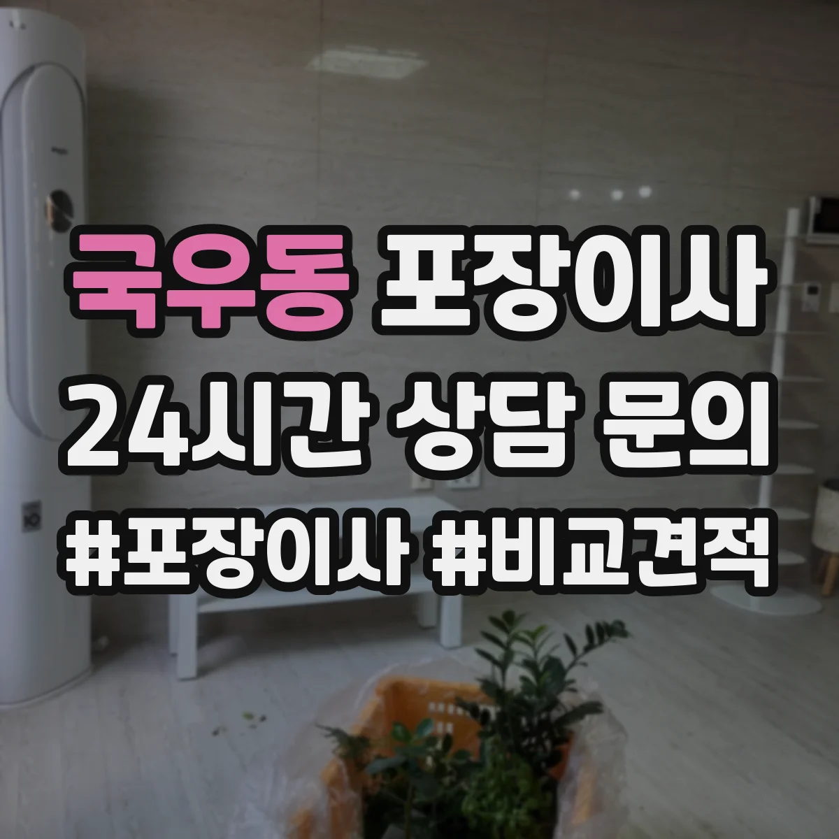 국우동 포장이사
