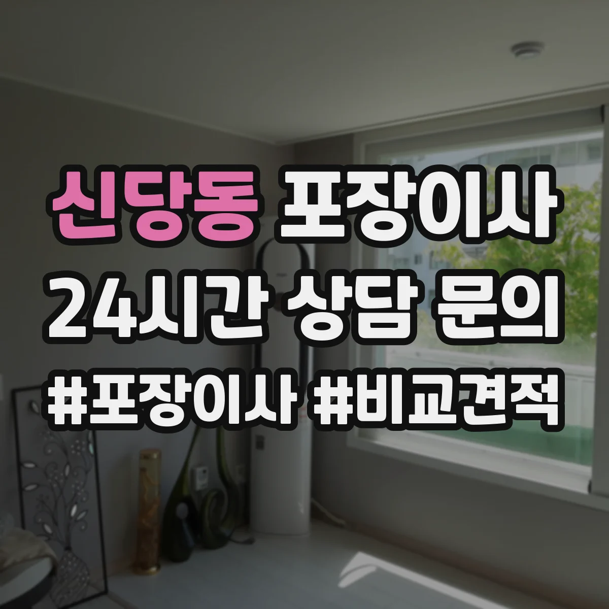 신당동 포장이사