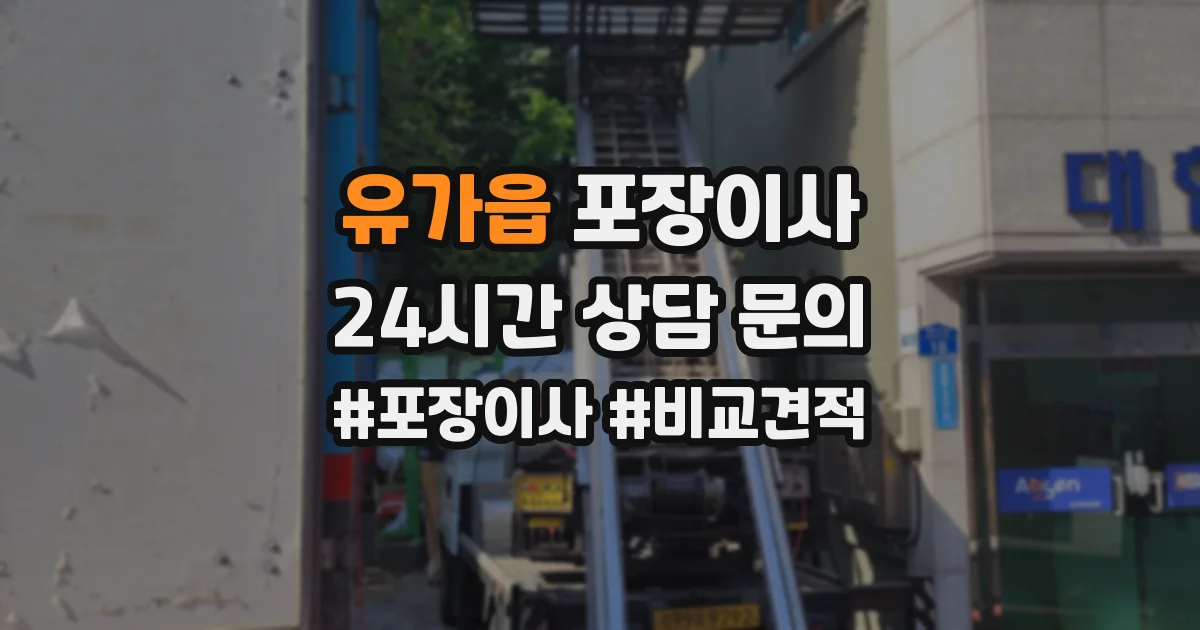 유가읍 포장이사