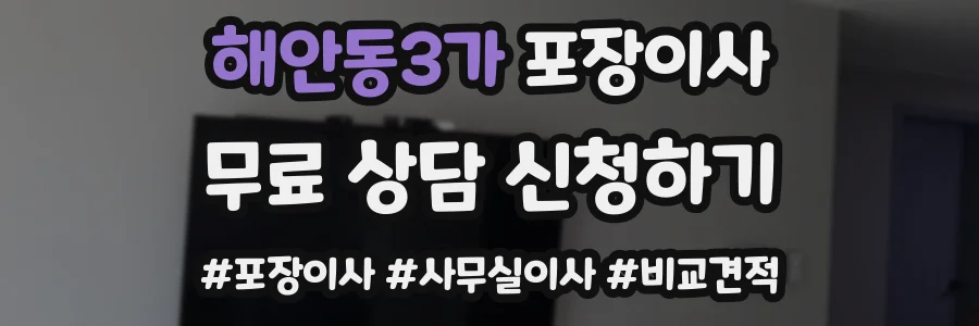 해안동3가 포장이사