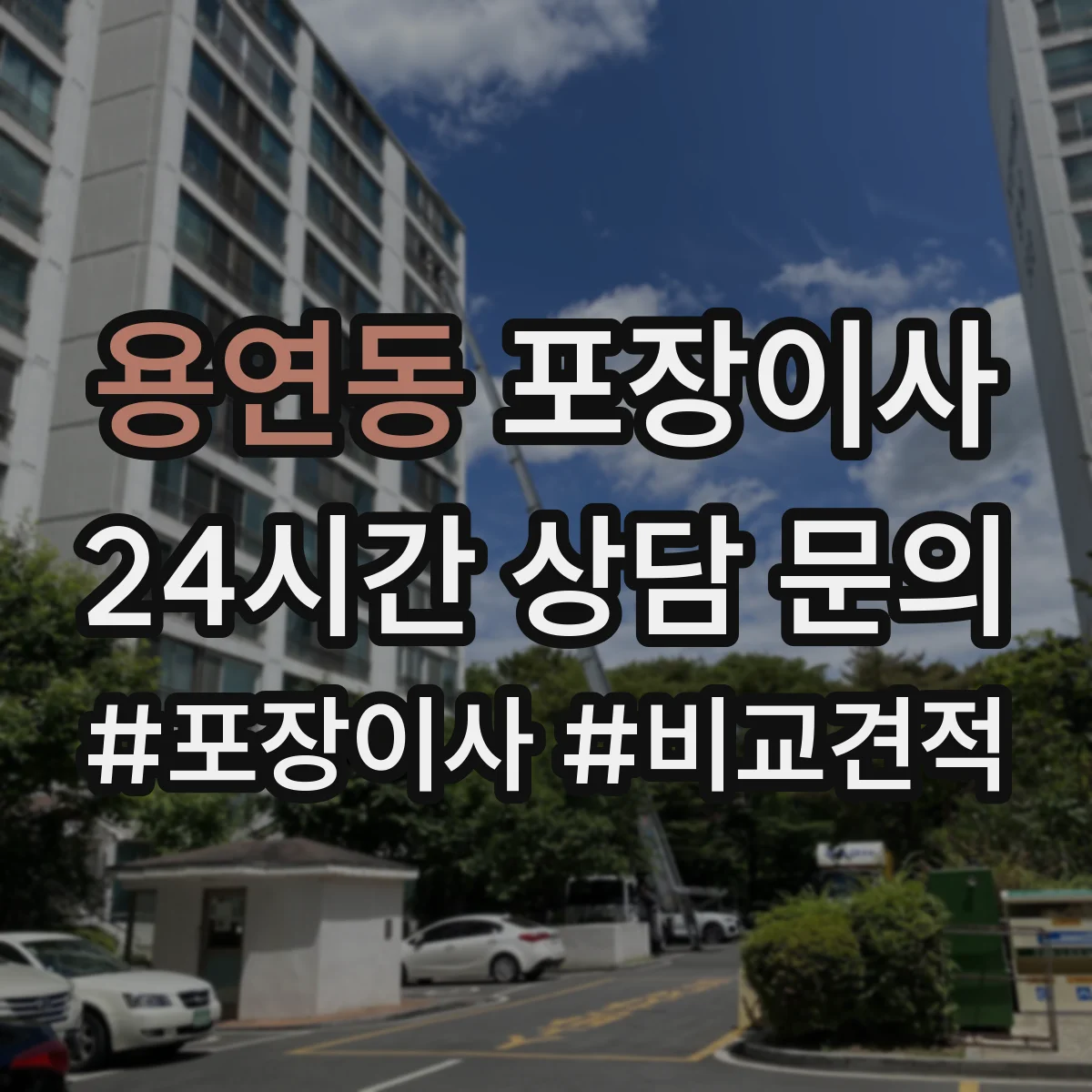 용연동 포장이사
