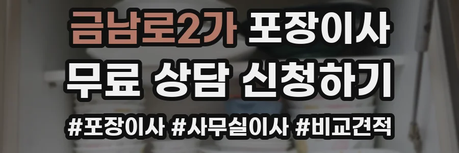 금남로2가 포장이사