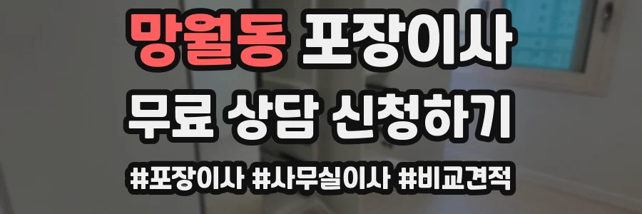 망월동 포장이사