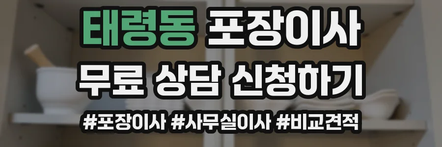 태령동 포장이사