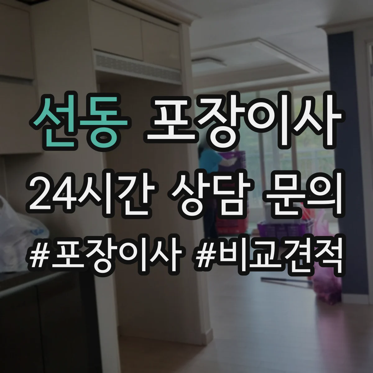 선동 포장이사