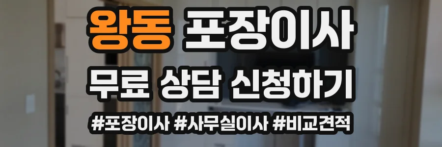 왕동 포장이사