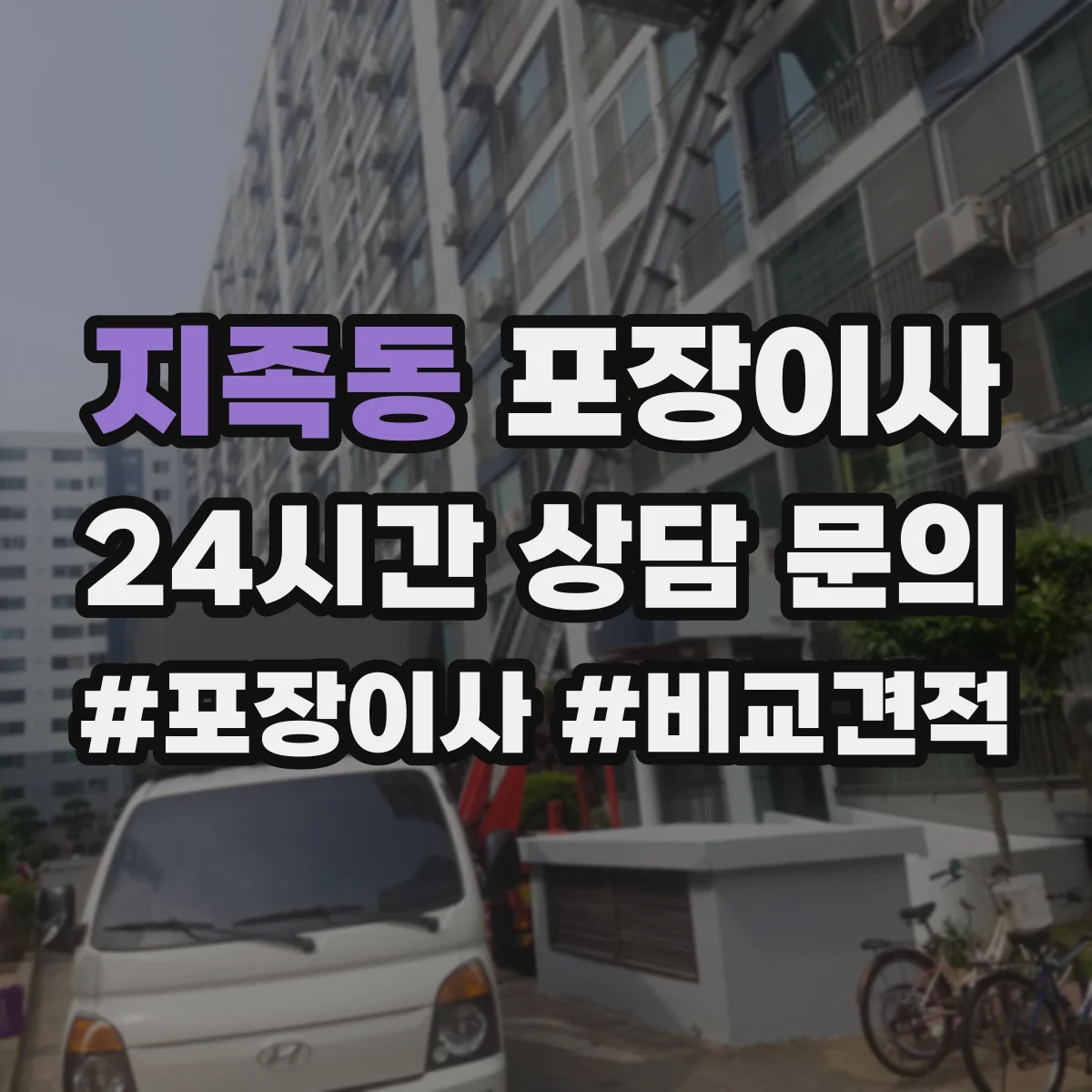 지족동 포장이사