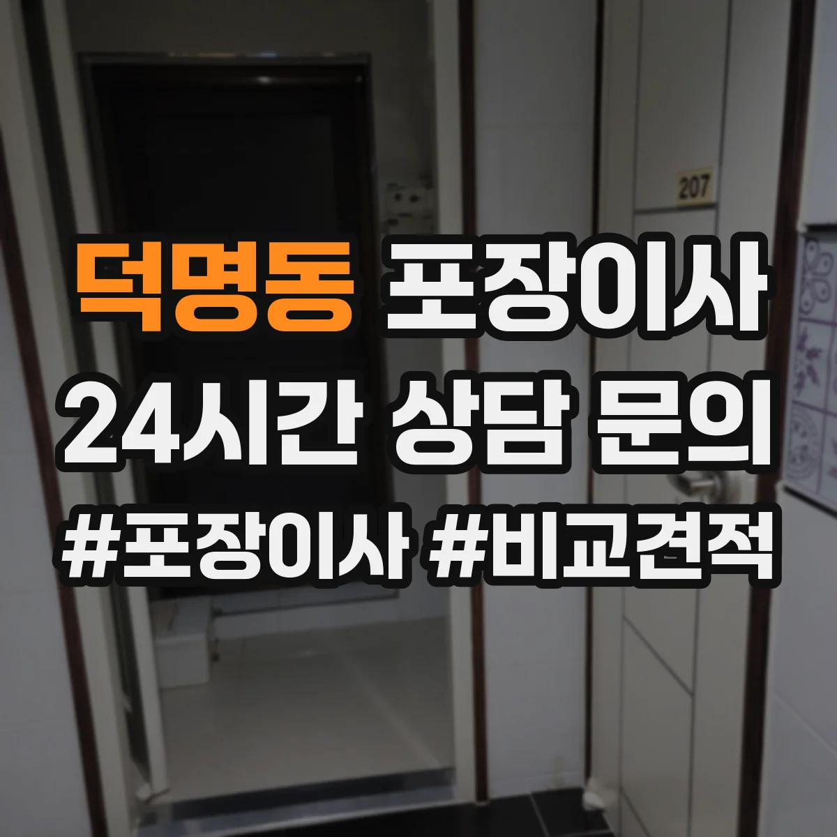 덕명동 포장이사