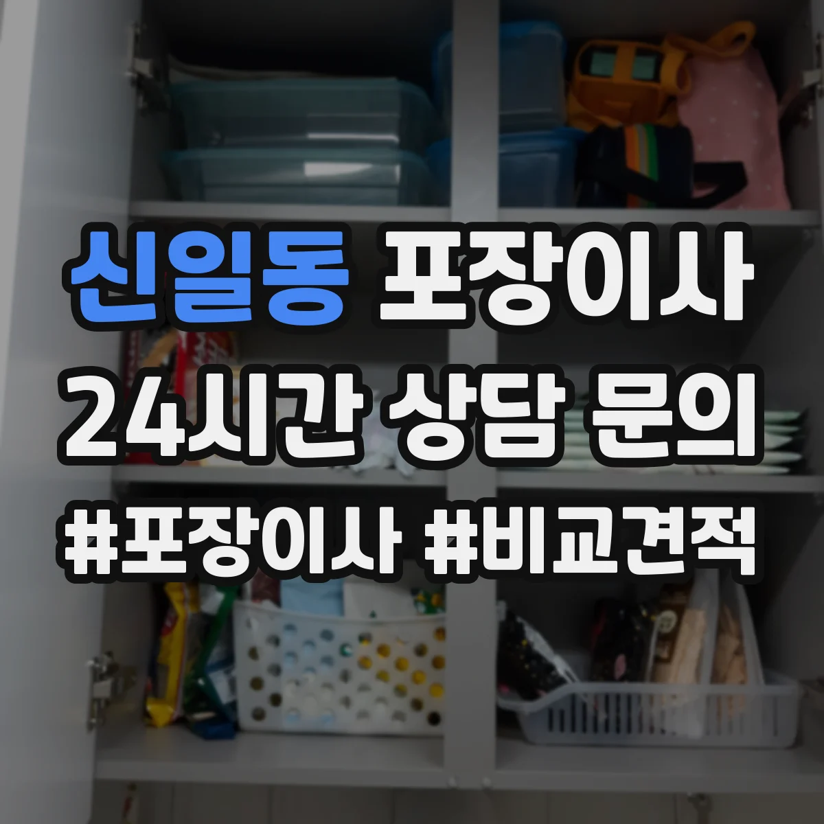신일동 포장이사