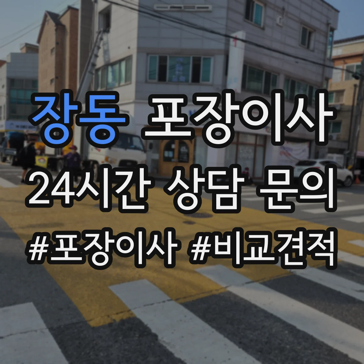 장동 포장이사