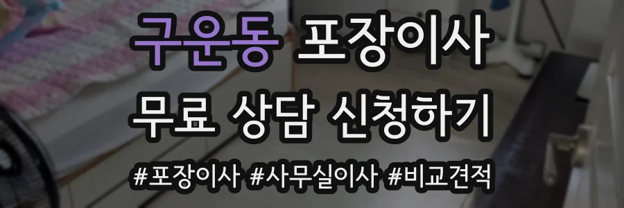 구운동 포장이사