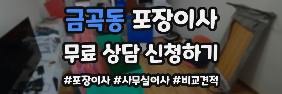 금곡동 포장이사