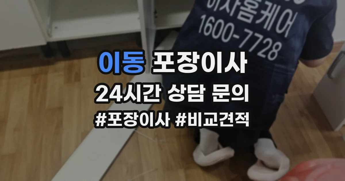 이동 포장이사