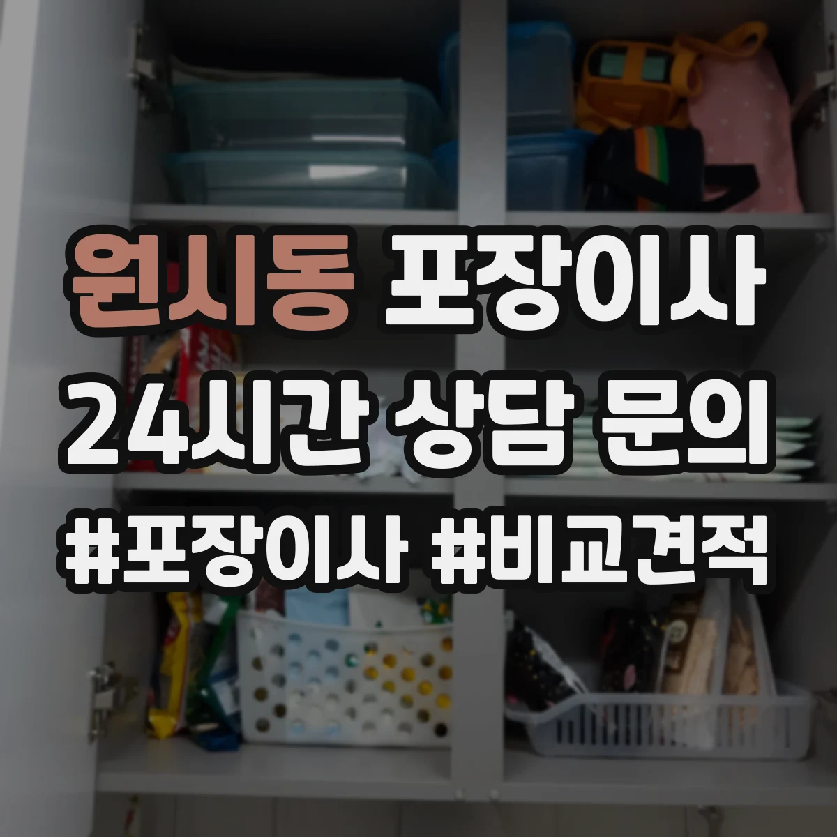 원시동 포장이사