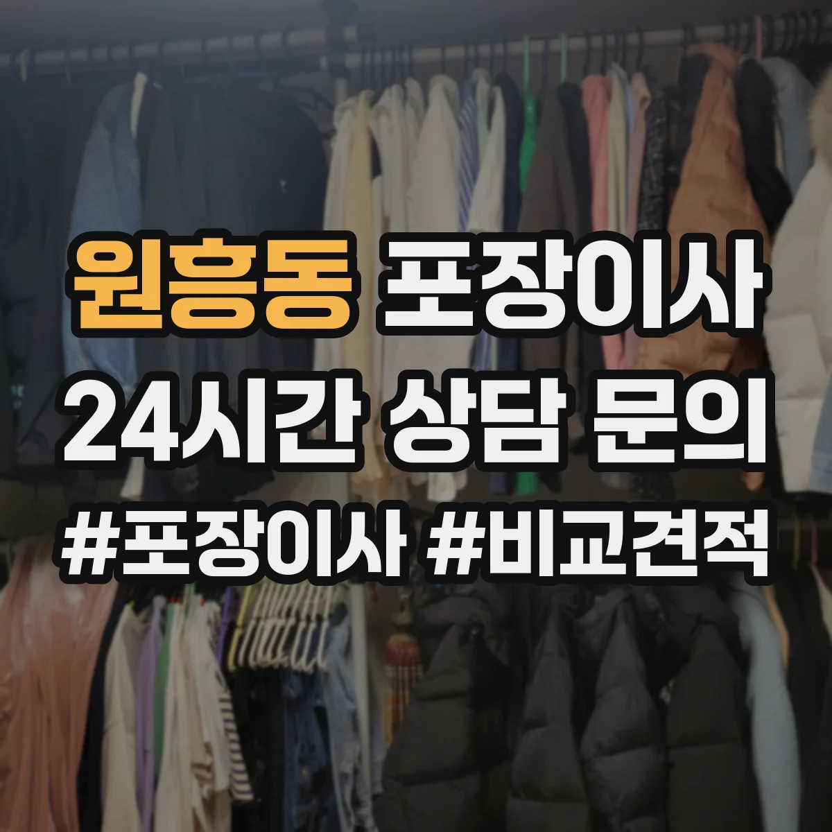 원흥동 포장이사