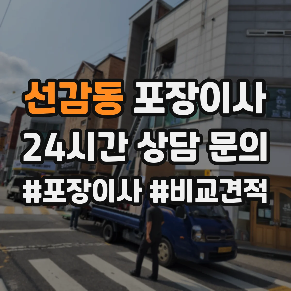 선감동 포장이사