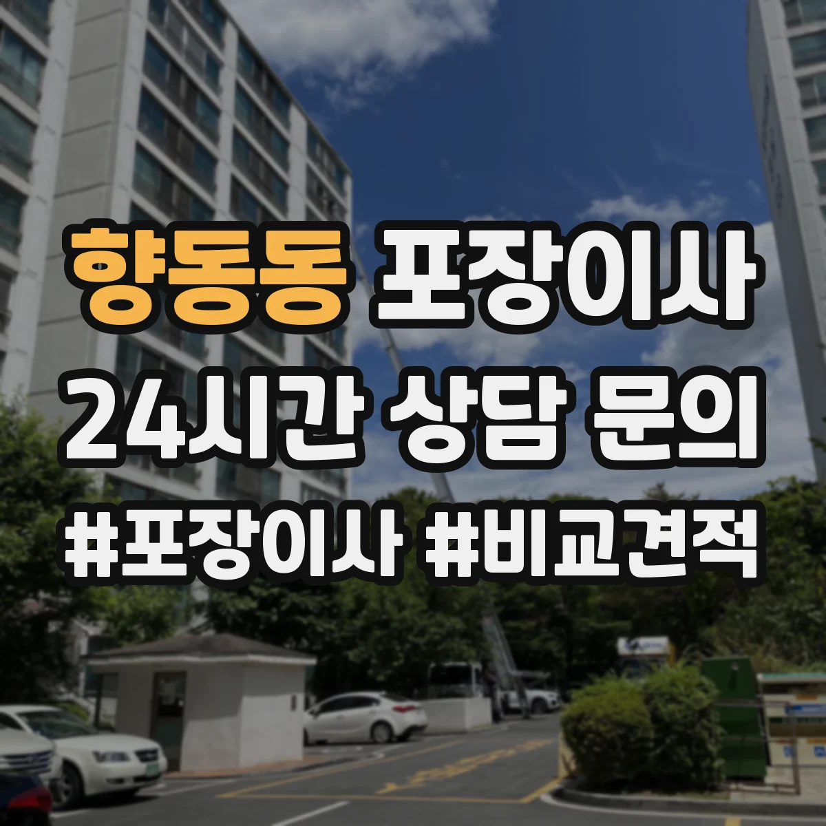 향동동 포장이사