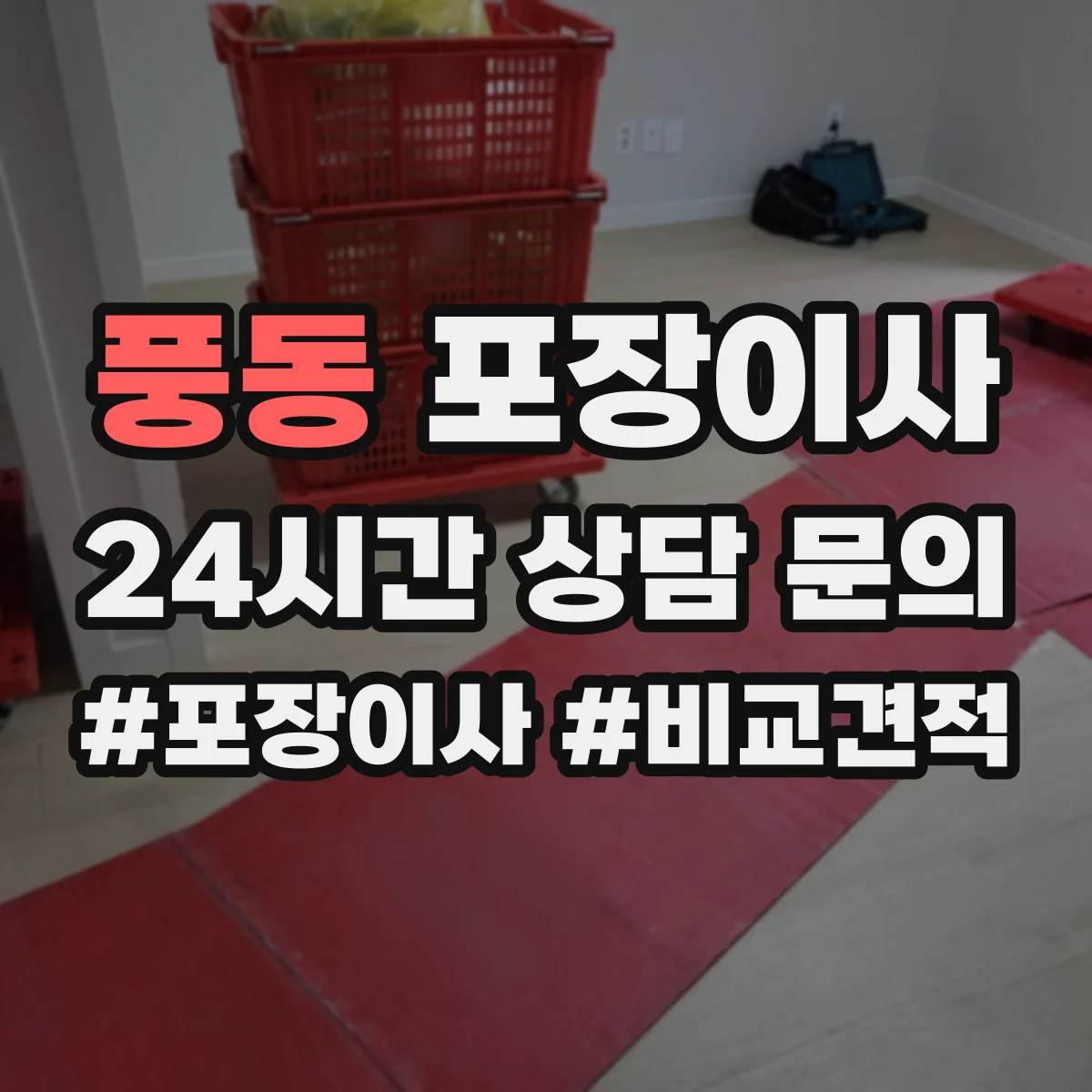 풍동 포장이사