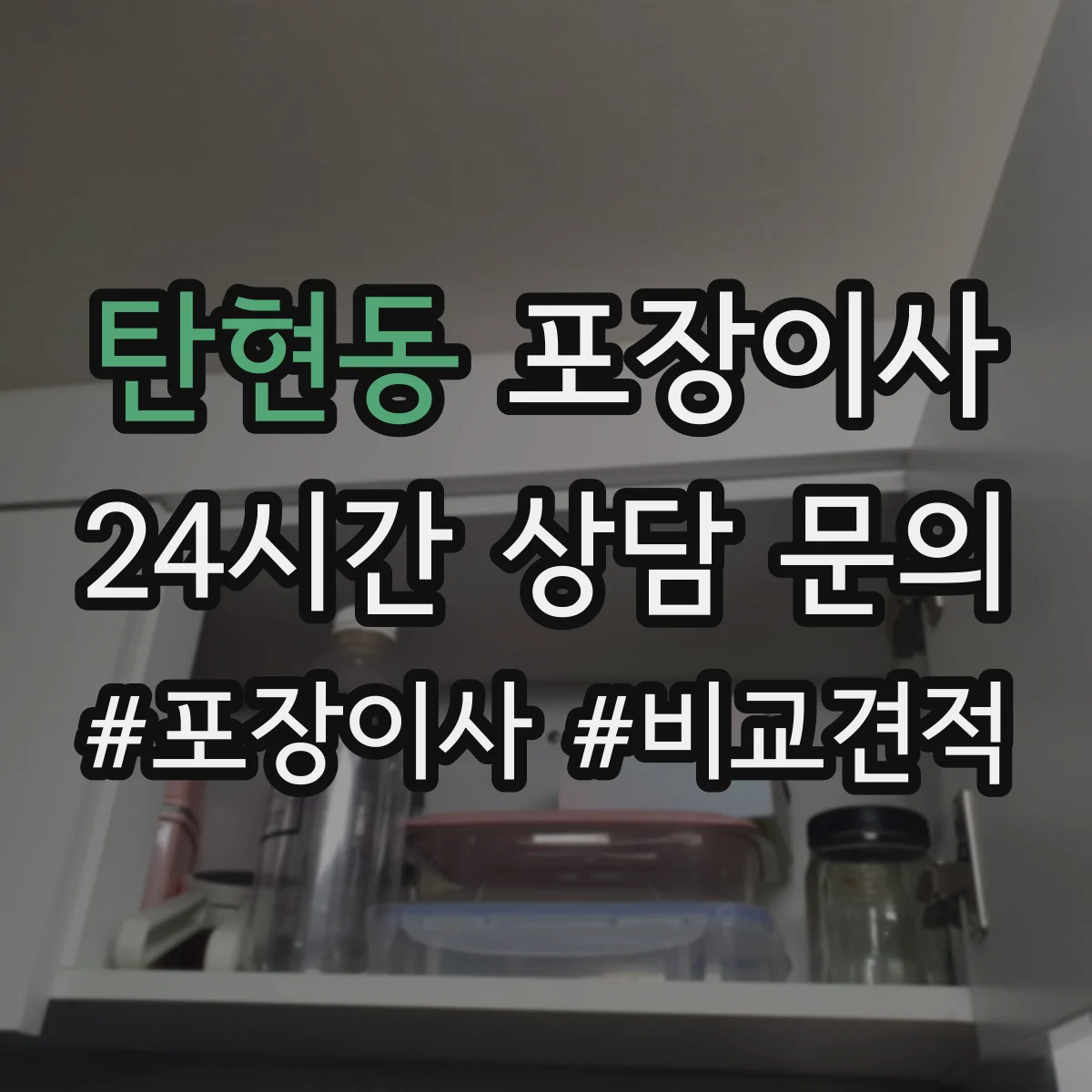 탄현동 포장이사