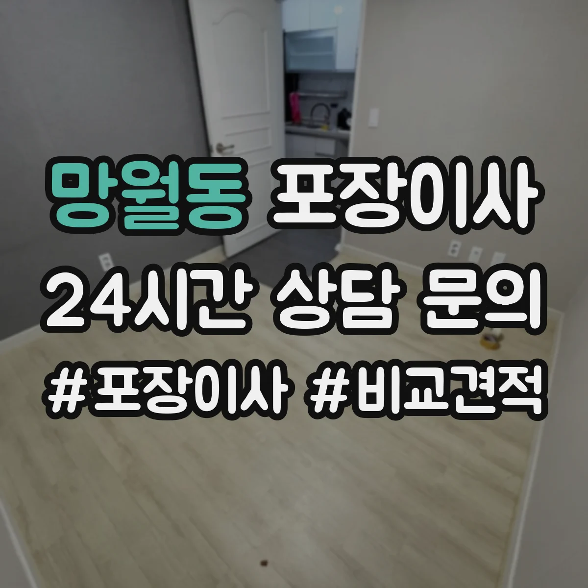 망월동 포장이사