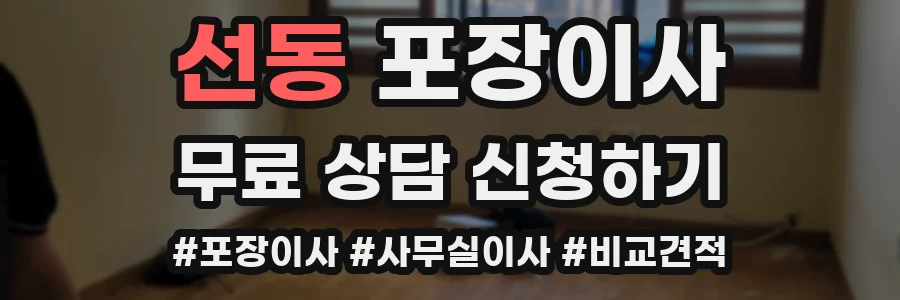 선동 포장이사