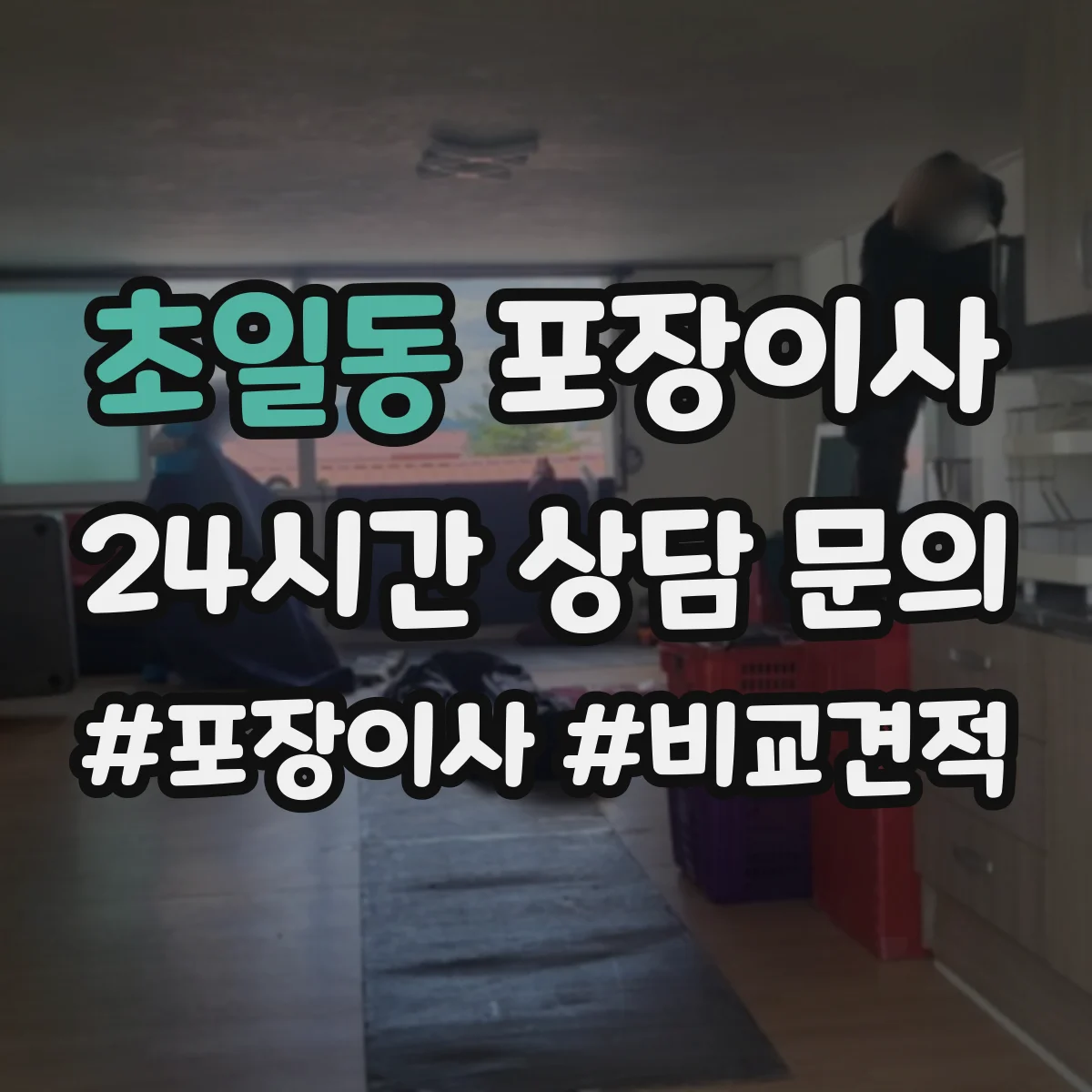 초일동 포장이사