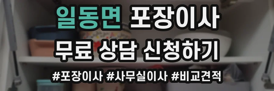 일동면 포장이사