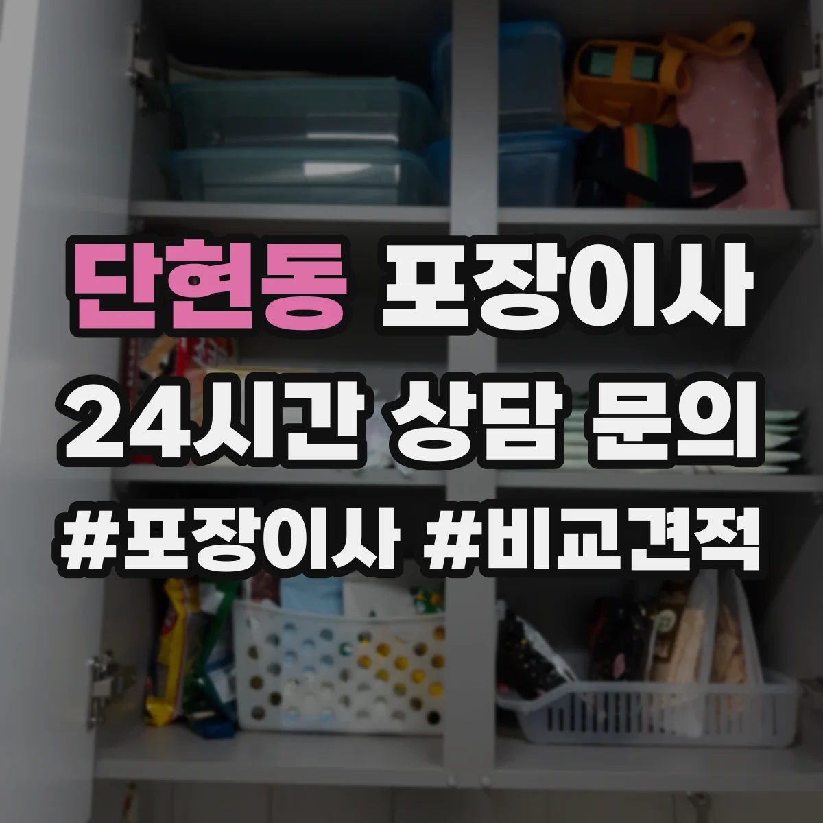 단현동 포장이사
