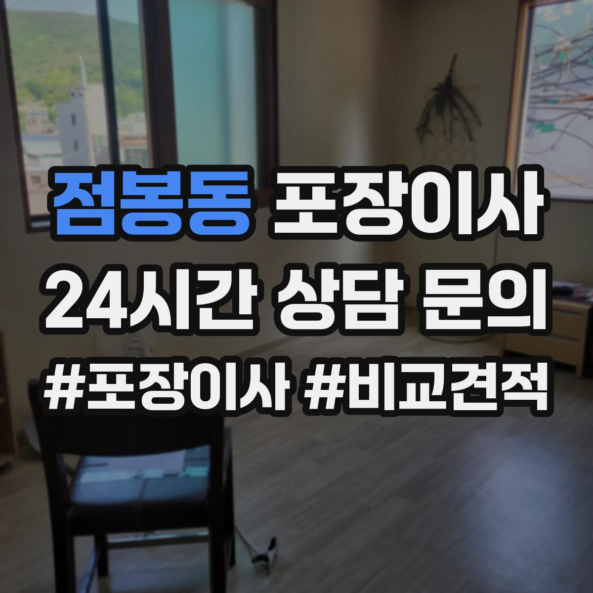 점봉동 포장이사 반려동물 동선 고려한 포장 자재와 작업 순서