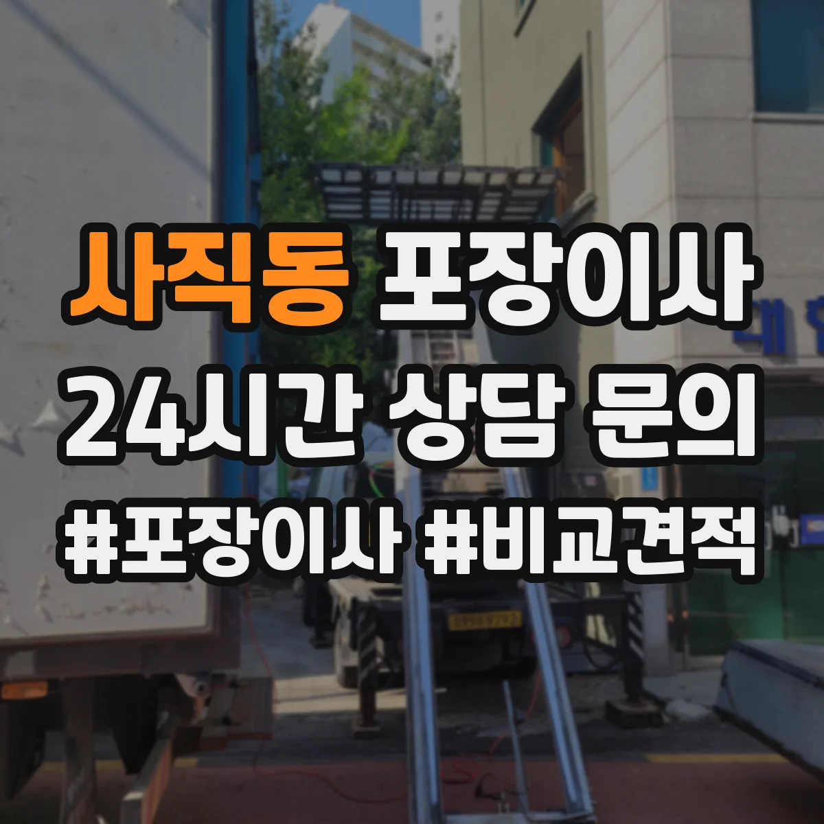 사직동 포장이사 보험 보장 범위 표현별 의미 차이
