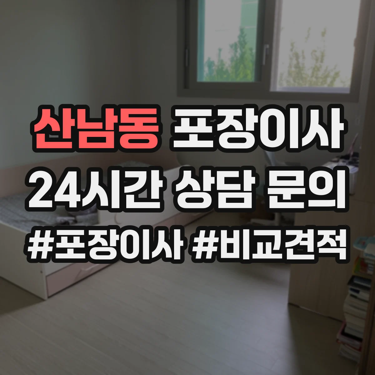 산남동 포장이사